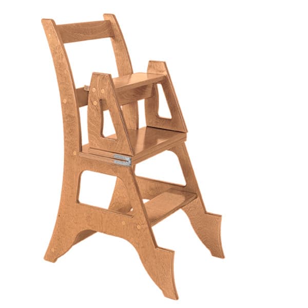 Стул-стремянка (ольха)