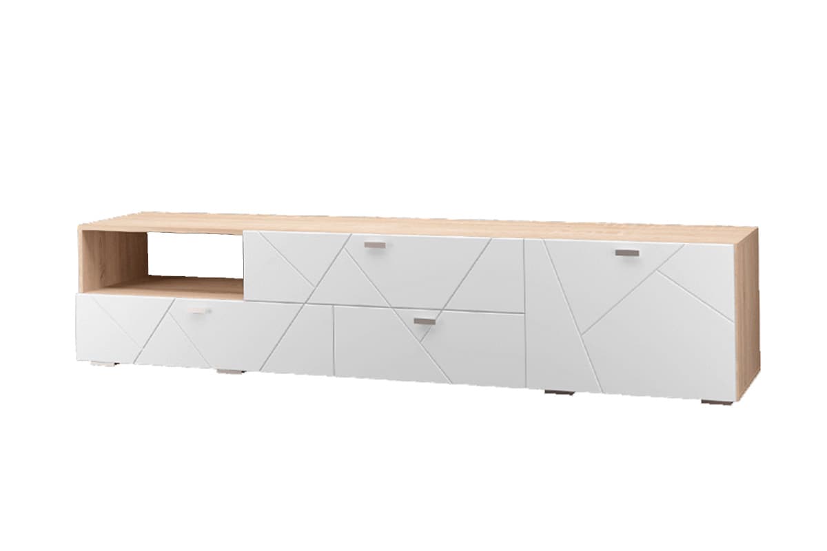 СКАЙЛАЙН (дуб сонома светлый/ белый шагрень)