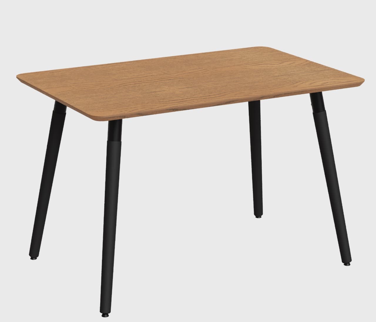 АМАДЕО-1/САНТЪЯГО (орех / металл черный / черное дерево)