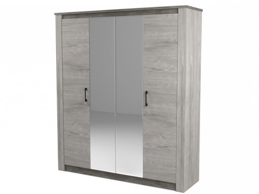 ДЕНВЕР (риббек серый/камень темный)