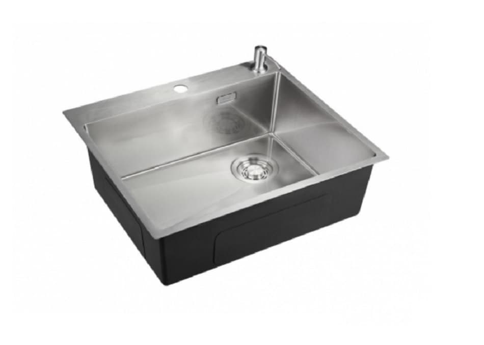 EMAR EMB-560 МОЙКА PVD ВРЕЗНАЯ 560*500*200ММ ДОЗАТОР В КОМПЛЕКТЕ (Nano Satine)