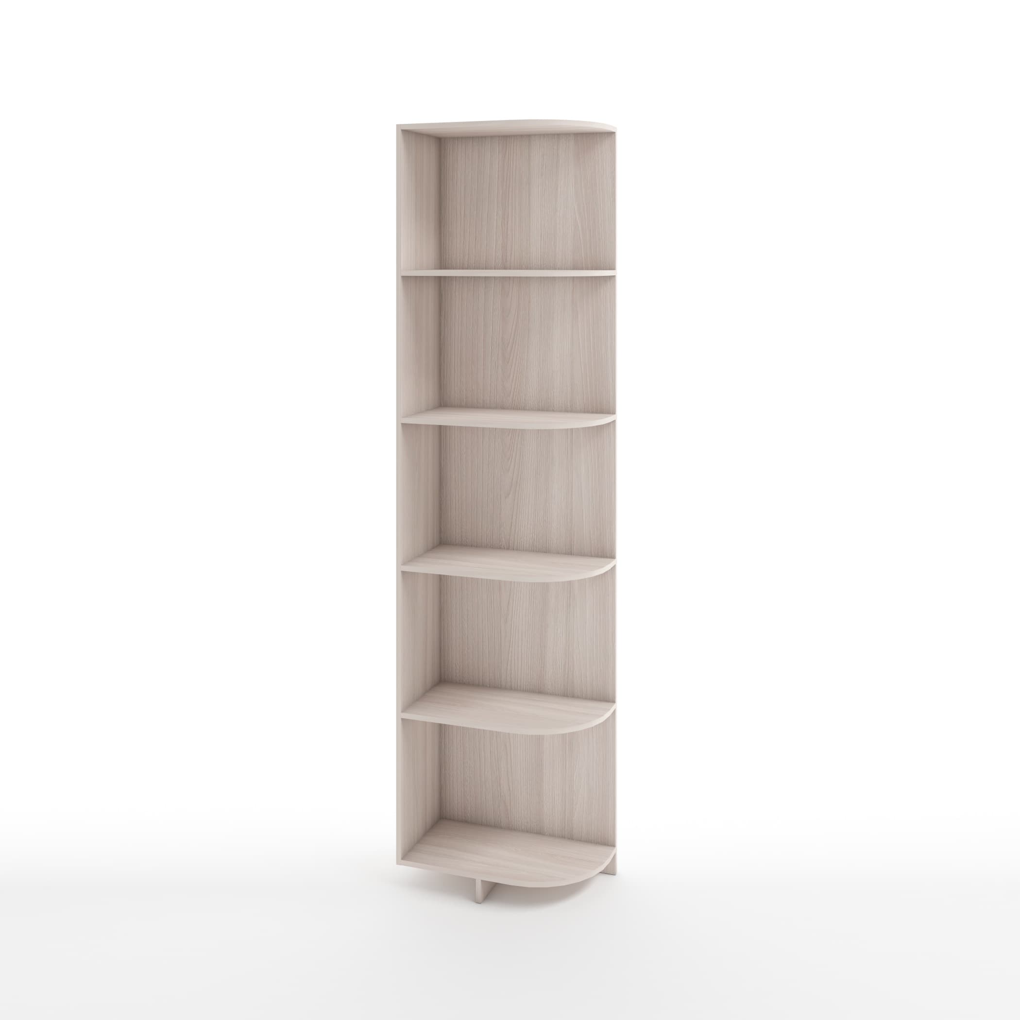 Секция угловая 600 мм (ясень светлый)