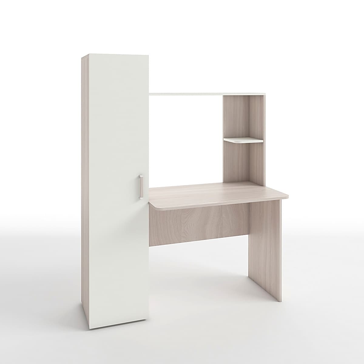 ТАНДЕМ (ясень светлый/белый шагрень)