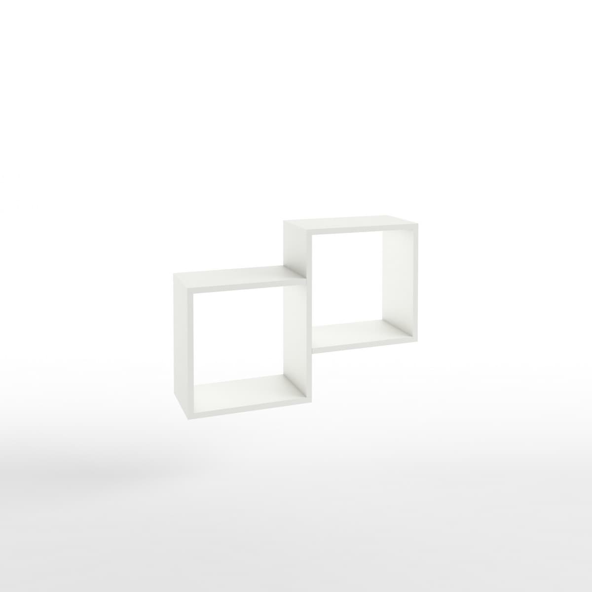 ПОЛКА №3 (686*200*489 ММ) (белый шагрень)