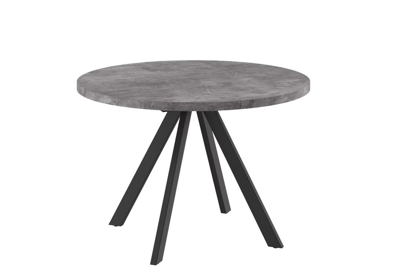 ДИЕГО (РОНДО М)-110 (Дымчатая Керамика/Черный)