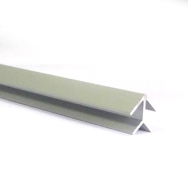 Планка к мебельному щиту угловая (СОЮЗ, Кедр) ((стеновая 4мм) аллюминиевая)