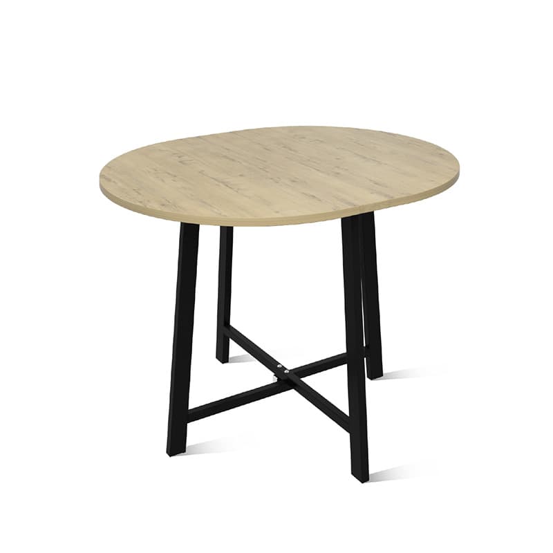 ГЕЛИОС.3/4 (каркас:Черный муар матовый/ЛДСП Дуб Пикард)