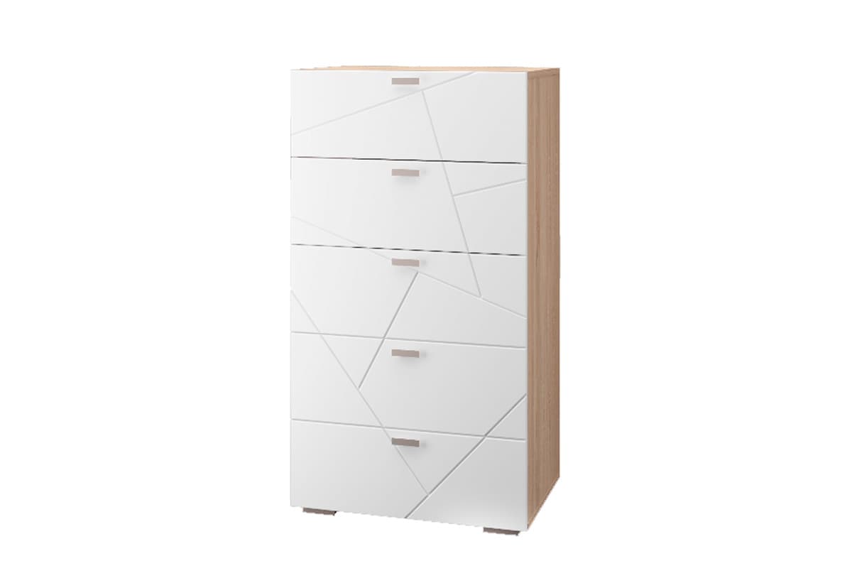 СКАЙЛАЙН (дуб сонома светлый/ белый шагрень)