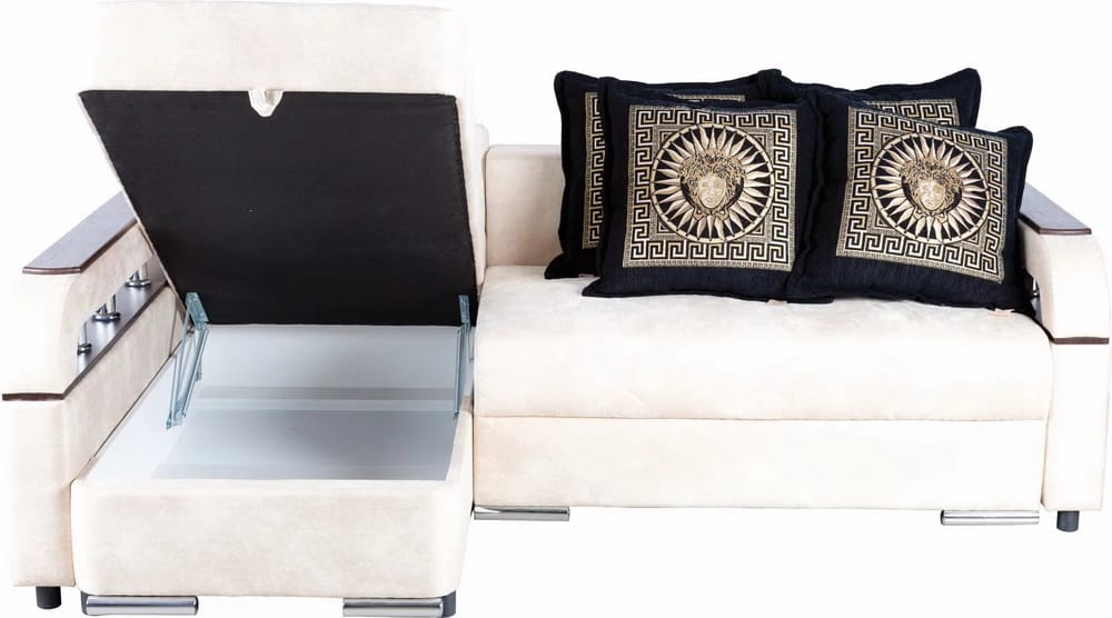 МОНИКА (Ультра бейдж (Ultra beige)  / Ультра бейдж (Ultra beige)  / ЛДСП (Москва) дуб седой) - фото 6