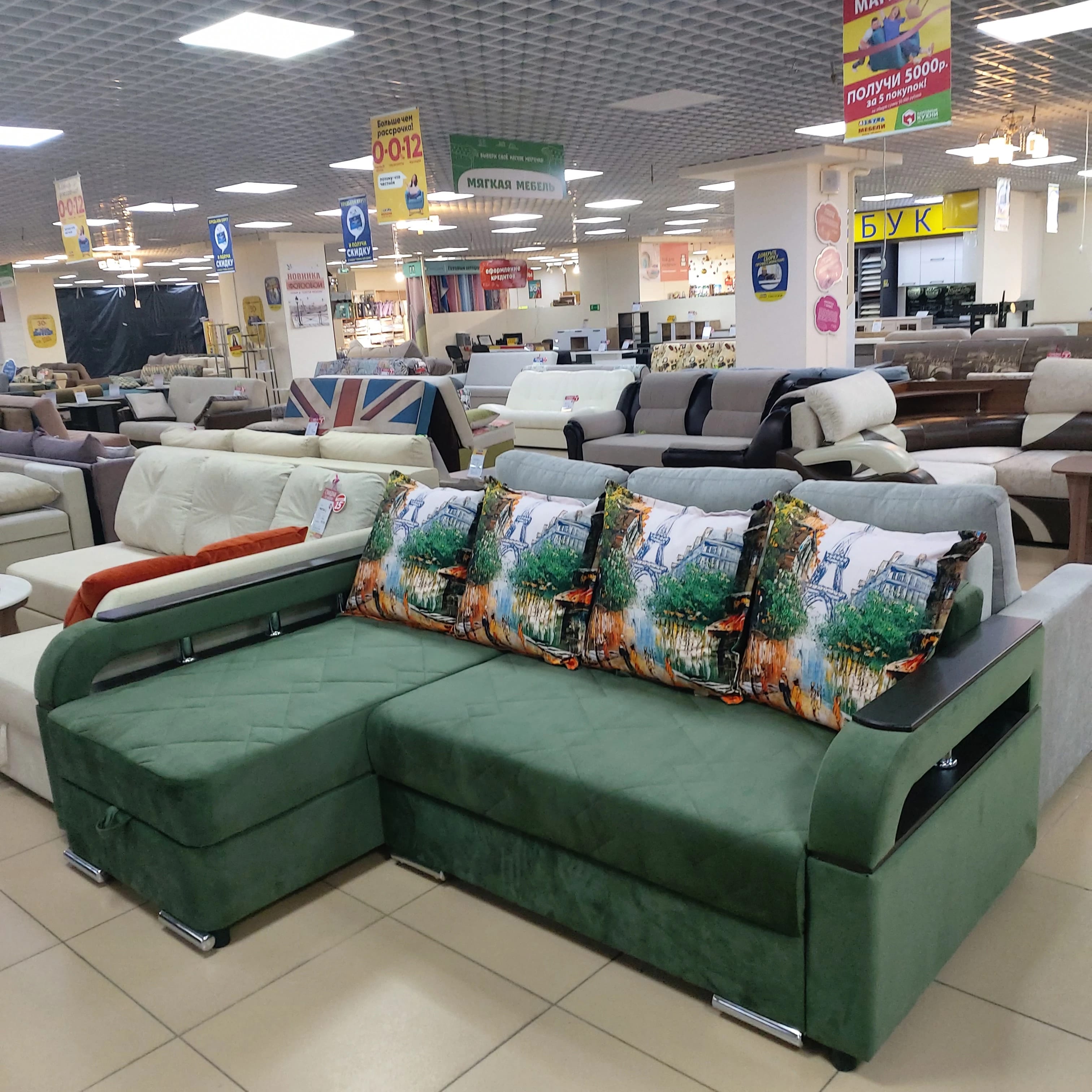 МОНИКА (Ультра бейдж (Ultra beige)  / Ультра бейдж (Ultra beige)  / ЛДСП (Москва) дуб седой) - фото 9