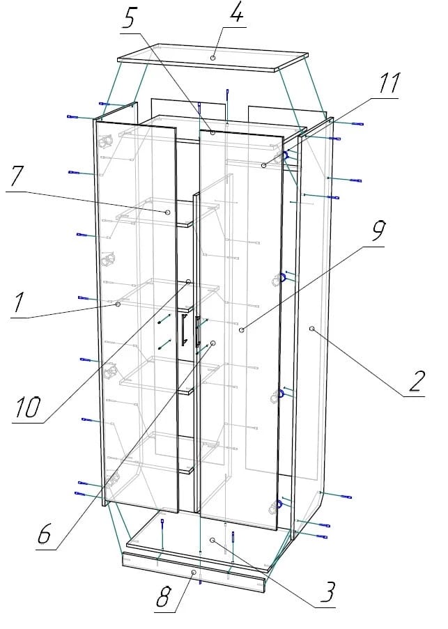 АРТУР-2 (белый (легкий шелк)) - фото 2