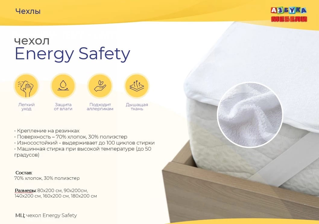 ENERGY SAFETY 1800*2000, норма - фото 4