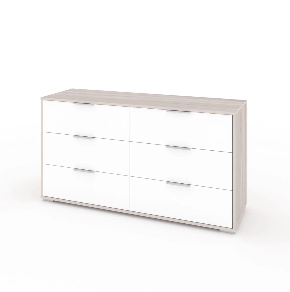 ЛАРС-6-1400 (белый (легкий шелк), ручка СА-6, цвет - металлик) - фото 1