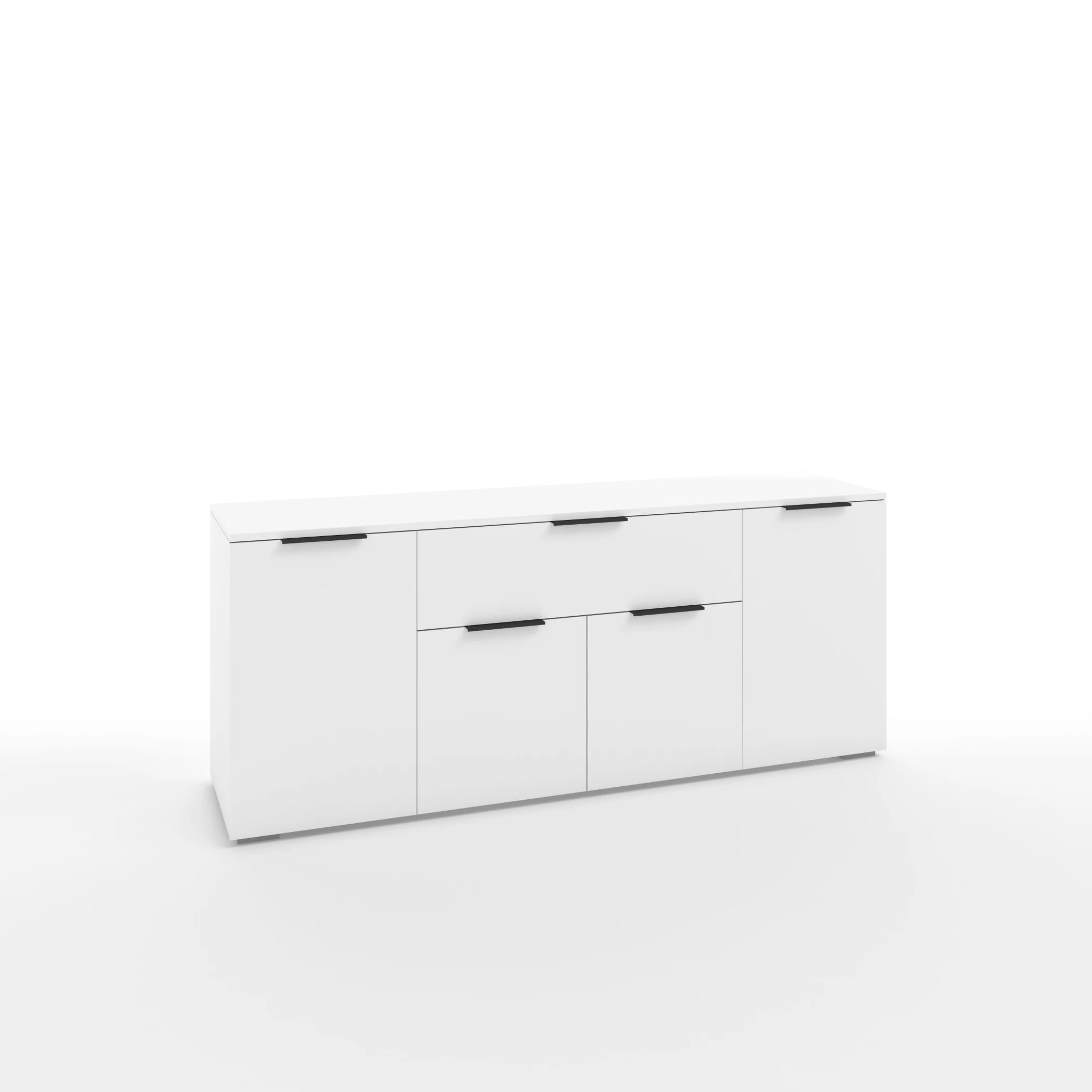 ОСЛО (OSLO) (белый (легкий шелк)/ ручка СА-6, цвет - черный) - фото 1