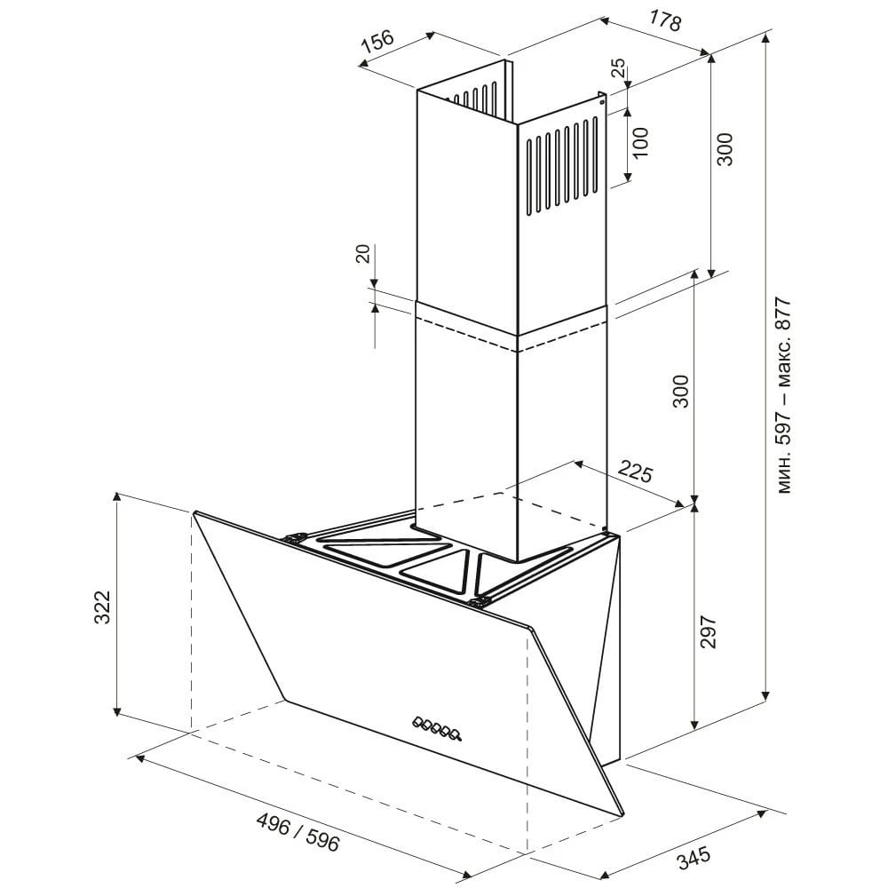 KRONA GABRIELE 500 BLACK РВ, норма - фото 2