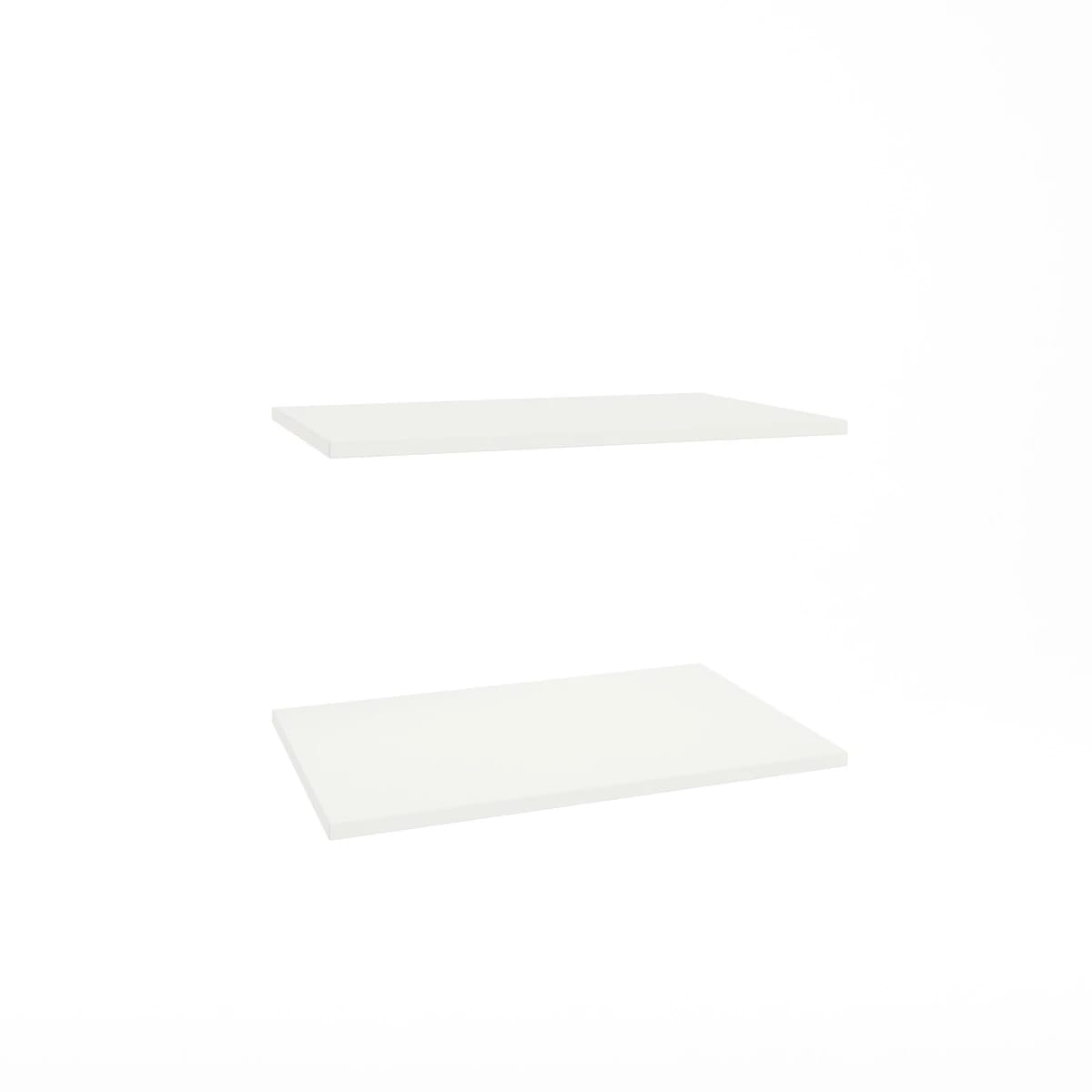 ПОЛКА 565*354 (ДЛЯ ШКАФОВ 450) 2 ШТ В КОМПЛ. (белый шагрень) - фото 2