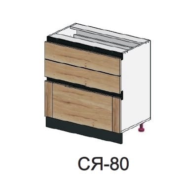 СИТИ (дуб галифакс натуральный) - фото 1