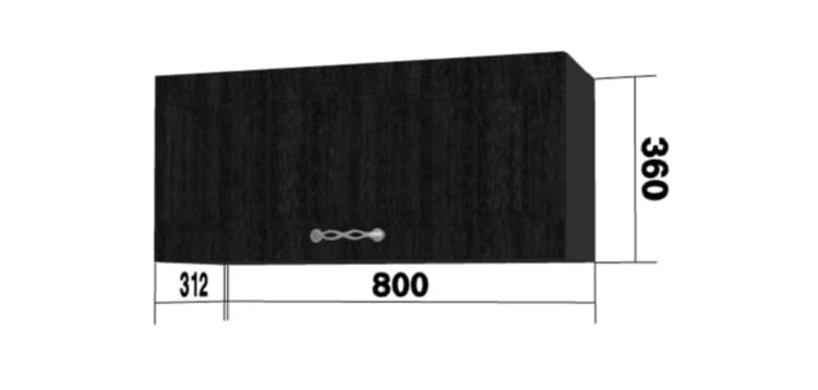 ИТАЛИЯ (ДУБ ТЕМНЫЙ), Распродажа - фото 1