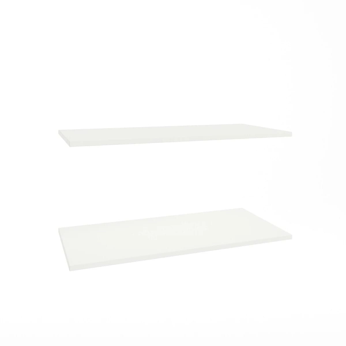 ПОЛКА 765*354 (ДЛЯ ШКАФОВ 450) 2 ШТ В КОМПЛ. (белый шагрень) - фото 2