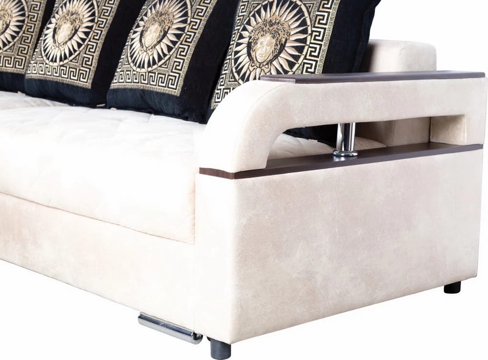 МОНИКА (Ультра бейдж (Ultra beige)  / Ультра бейдж (Ultra beige)  / ЛДСП (Москва) дуб седой) - фото 4