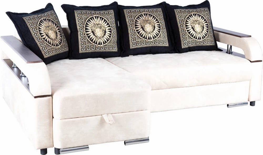 МОНИКА (Ультра бейдж (Ultra beige)  / Ультра бейдж (Ultra beige)  / ЛДСП (Москва) дуб седой) - фото 2