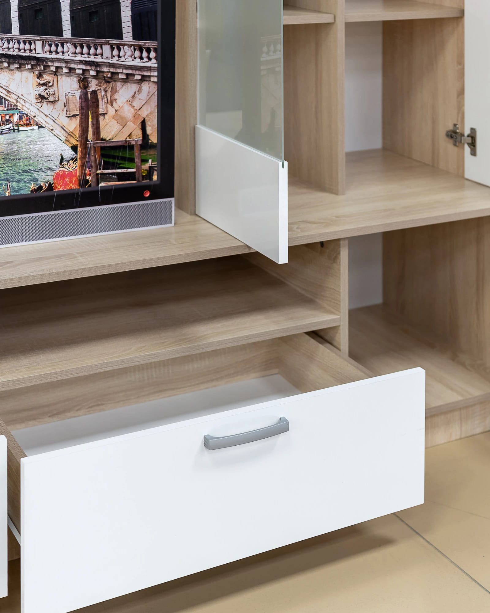 СОФИ/NEW (ДУБ СОНОМА/БЕЛЫЙ), норма - фото 8