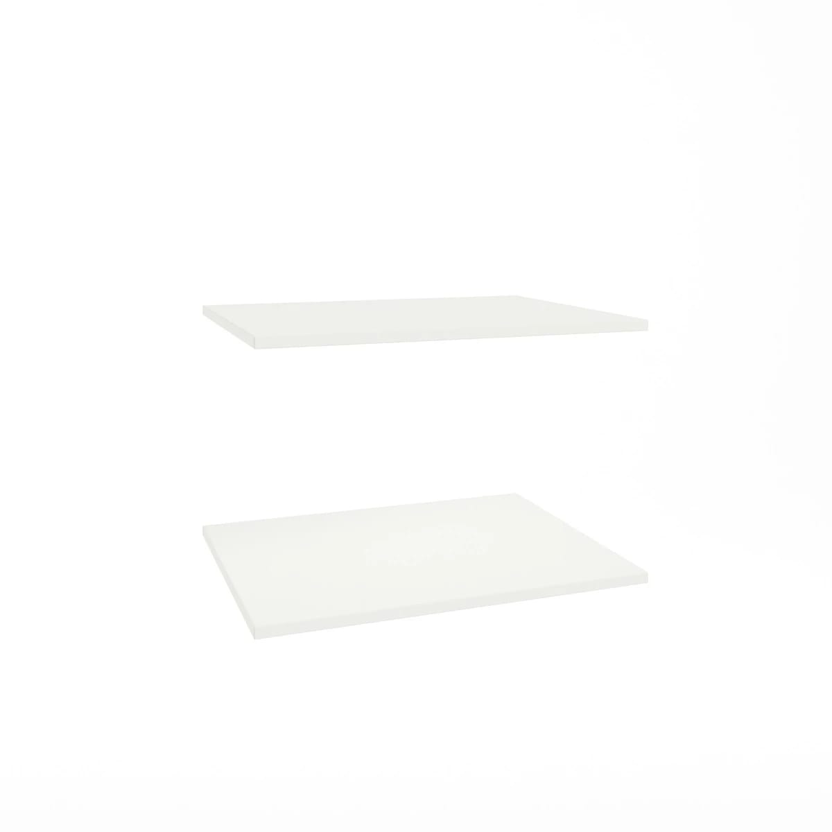 ПОЛКА 565*439 (ДЛЯ ШКАФОВ 600) 2 ШТ В КОМПЛ. (белый шагрень) - фото 2