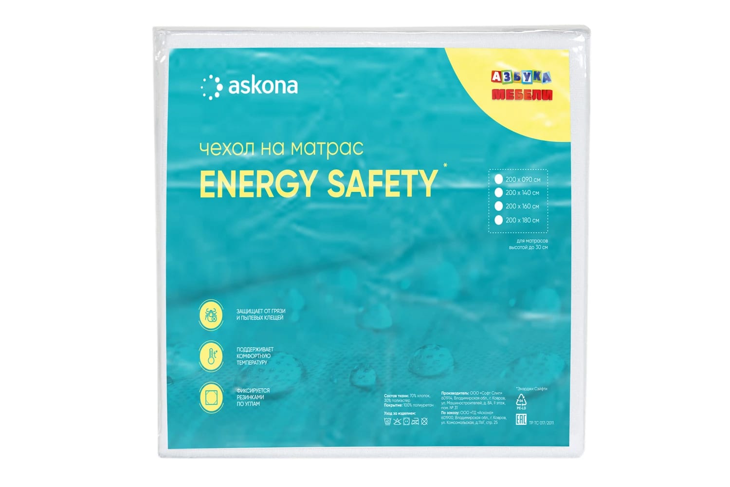 ENERGY SAFETY 900*2000, норма - фото 3