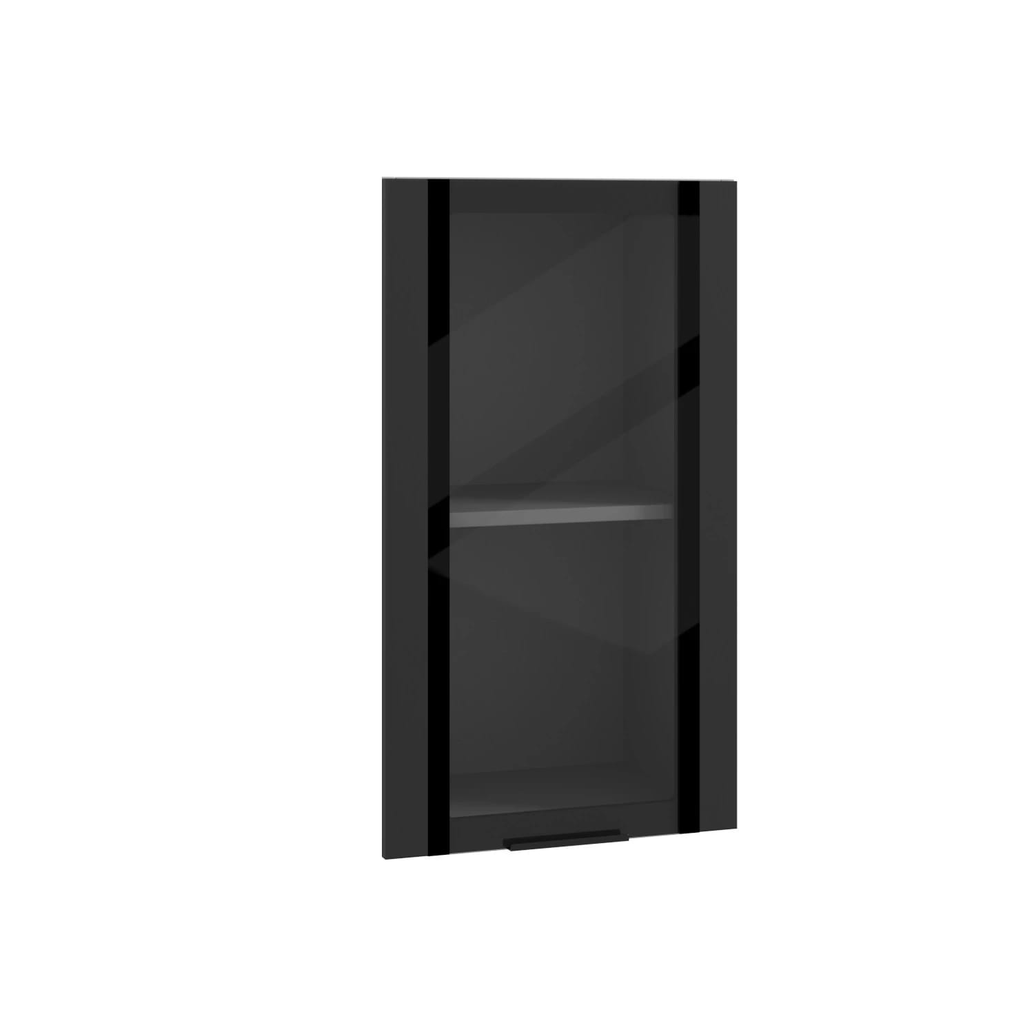 ФАСАД УНИВЕРС.СТЕКЛО ПВС 400 ЧЁРНЫЙ, РУЧКА В КОМПЛЕКТЕ, норма - фото 1