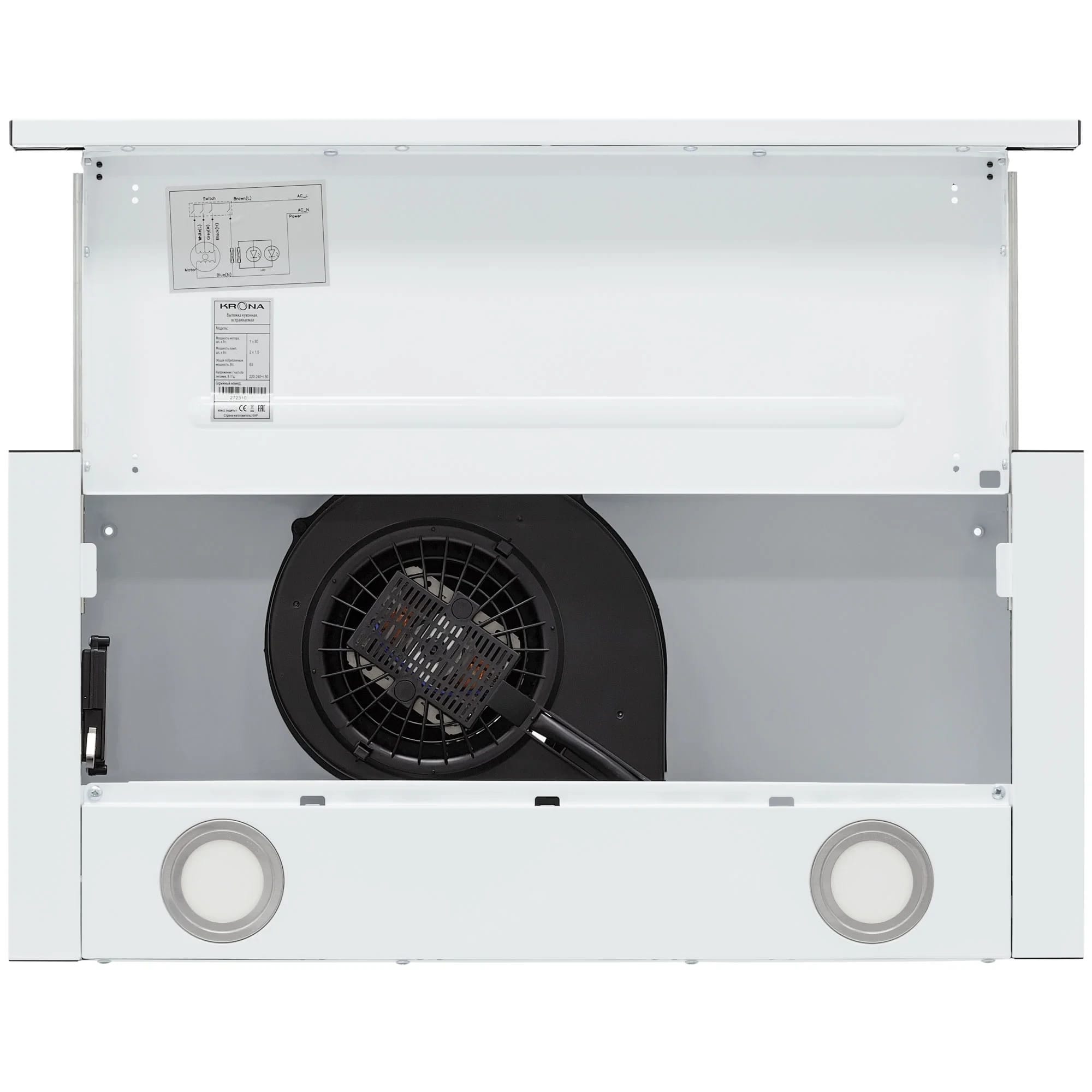 KRONA KAMILLA T 600 WHITE, норма - фото 2