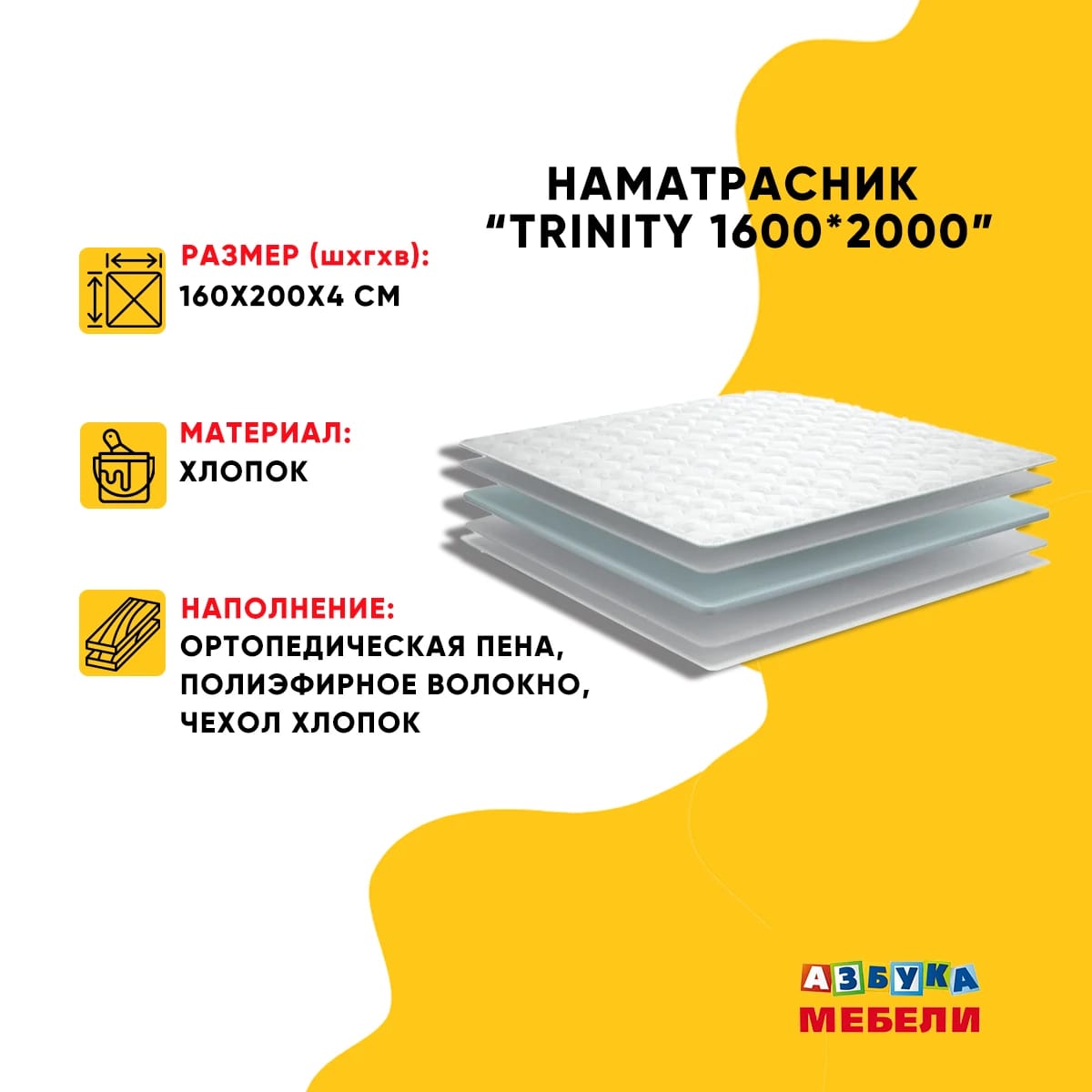 TRINITY 1600*2000, норма - фото 3