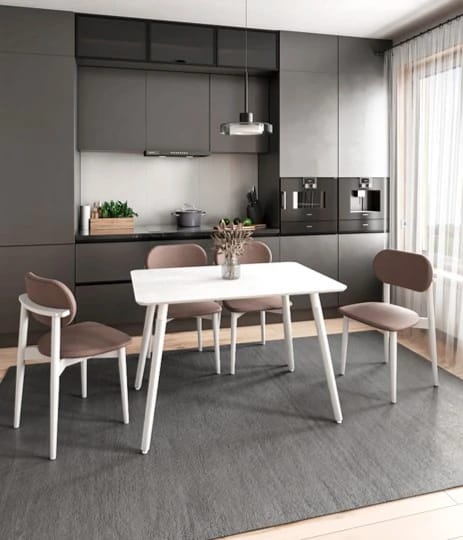 АМАДЕО-1/САНТЪЯГО (орех / металл черный / черное дерево) - фото 2