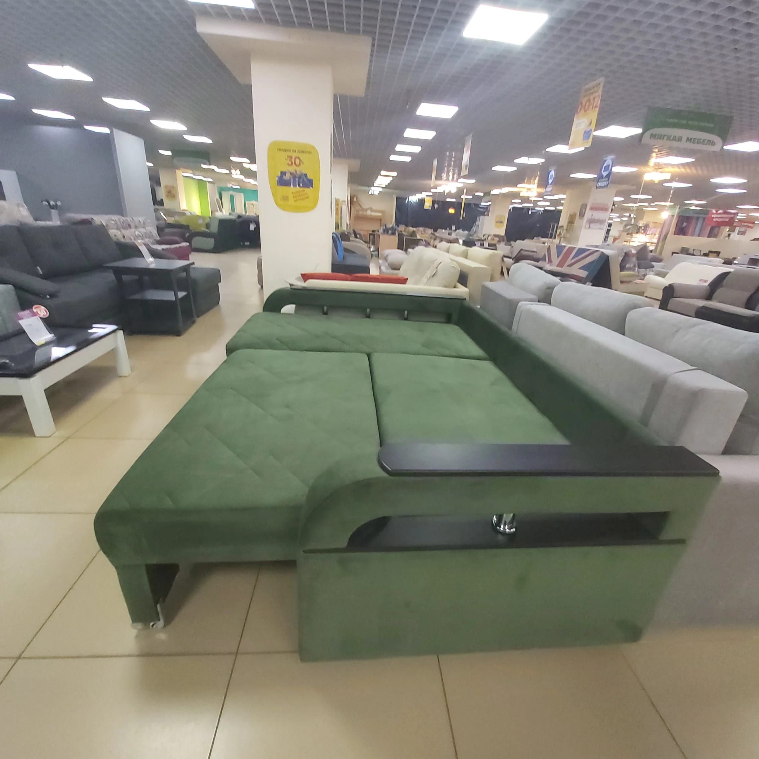 МОНИКА (Ультра бейдж (Ultra beige)  / Ультра бейдж (Ultra beige)  / ЛДСП (Москва) дуб седой) - фото 10