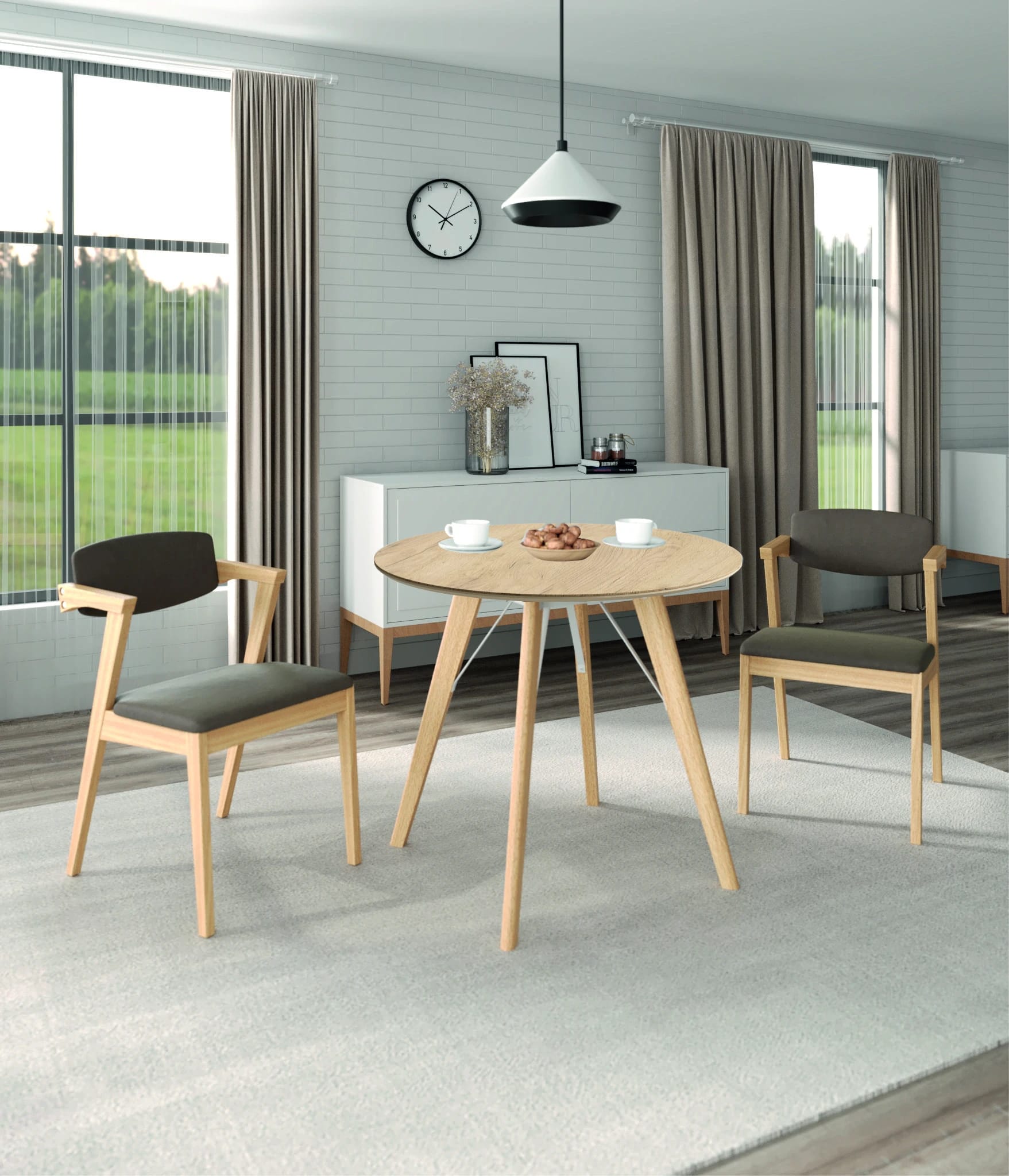 АМАДЕО-3/КОЛУМБИЯ (белый матовый / металл белый / белый матовый) - фото 3