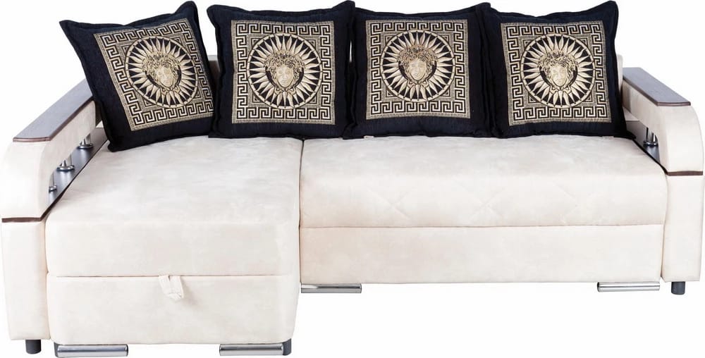 МОНИКА (Ультра бейдж (Ultra beige)  / Ультра бейдж (Ultra beige)  / ЛДСП (Москва) дуб седой) - фото 1