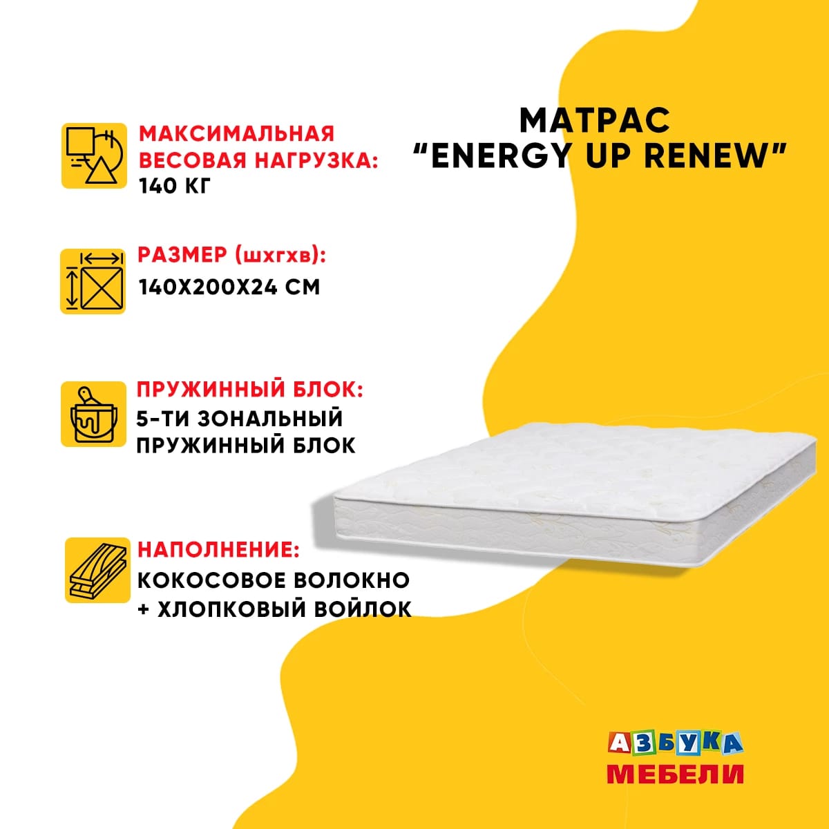 ENERGY UP RENEW 1400*2000, норма - фото 5