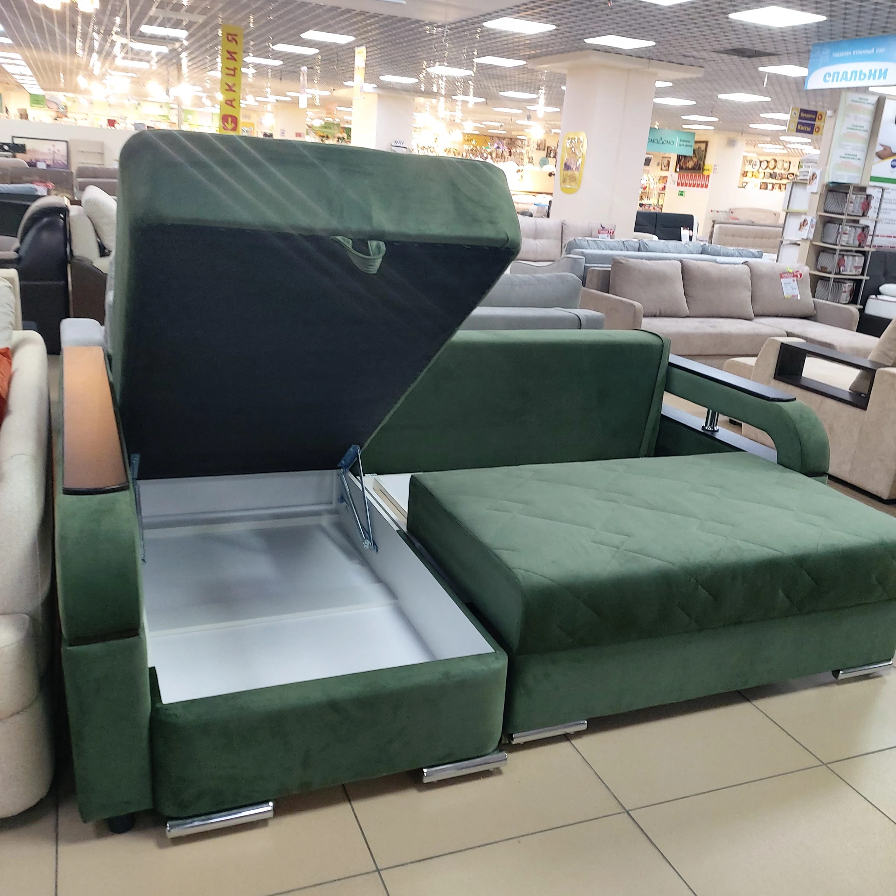 МОНИКА (Ультра бейдж (Ultra beige)  / Ультра бейдж (Ultra beige)  / ЛДСП (Москва) дуб седой) - фото 7