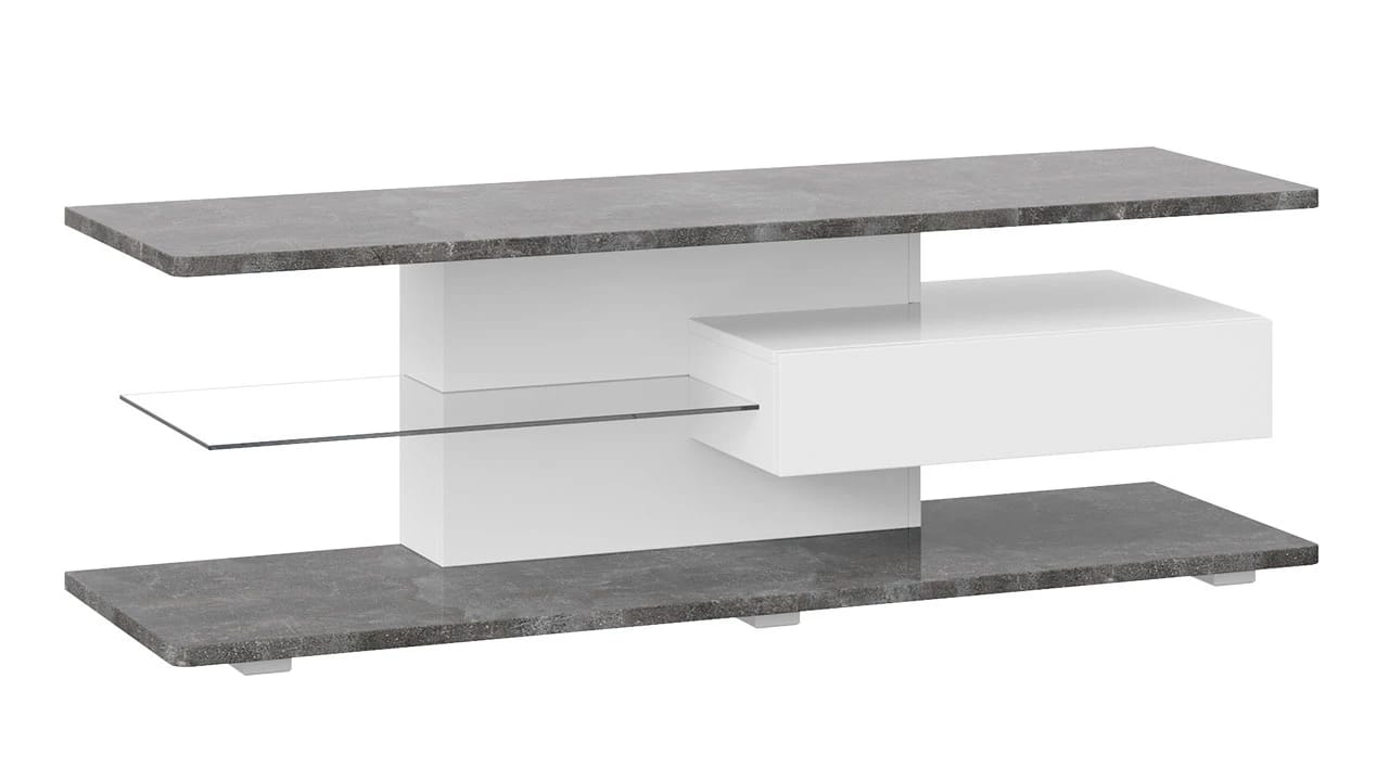 ДАЙМОНД (DIAMOND) (белый/ателье темный глянец) - фото 2