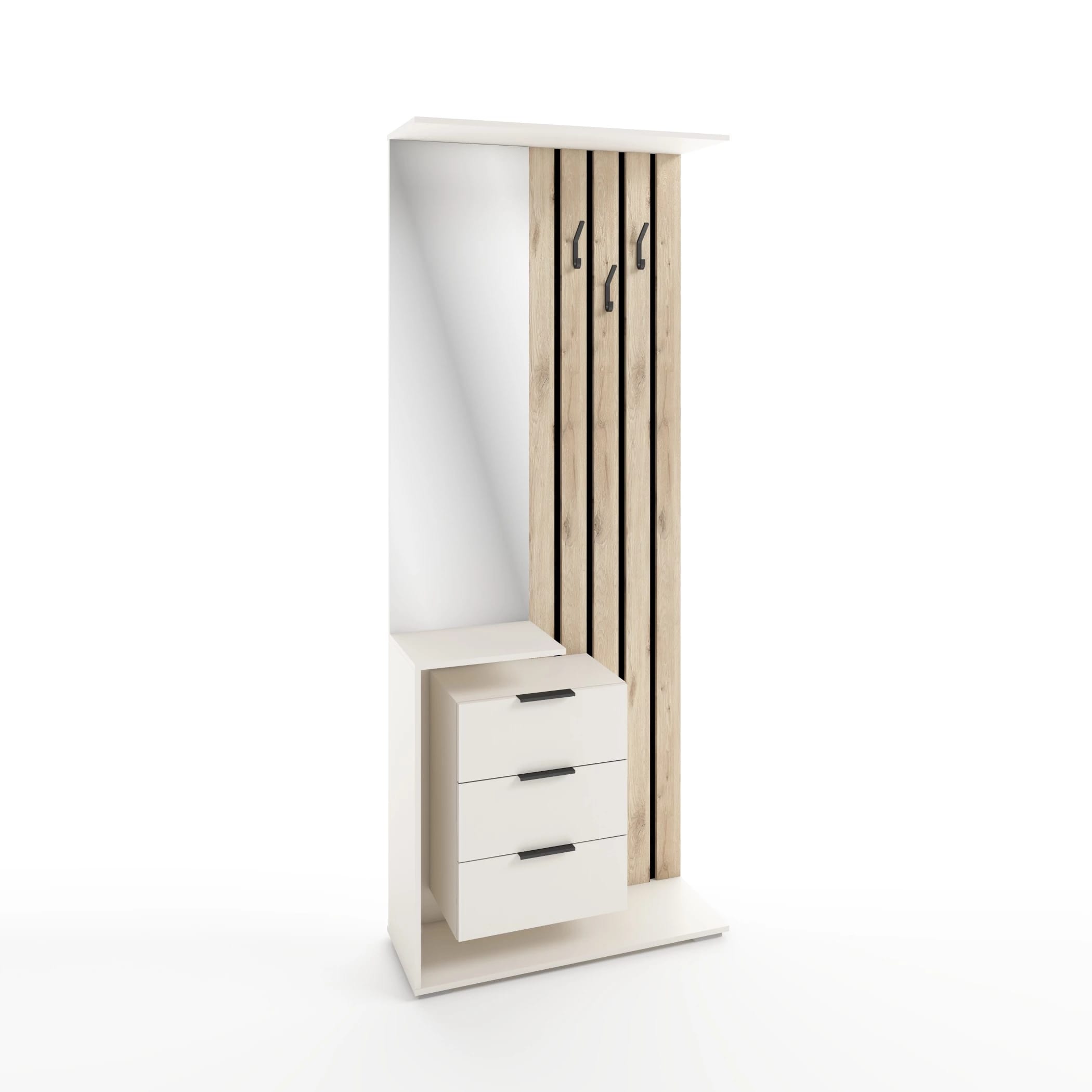 СИЕНА (тэффи (легкий шелк)/небула, ручка СА-1, цвет - черный) - фото 1