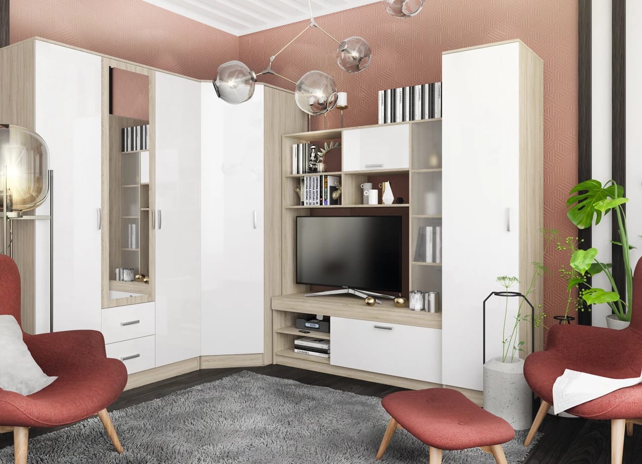 СОФИ (сонома/белый NEW) - фото 4