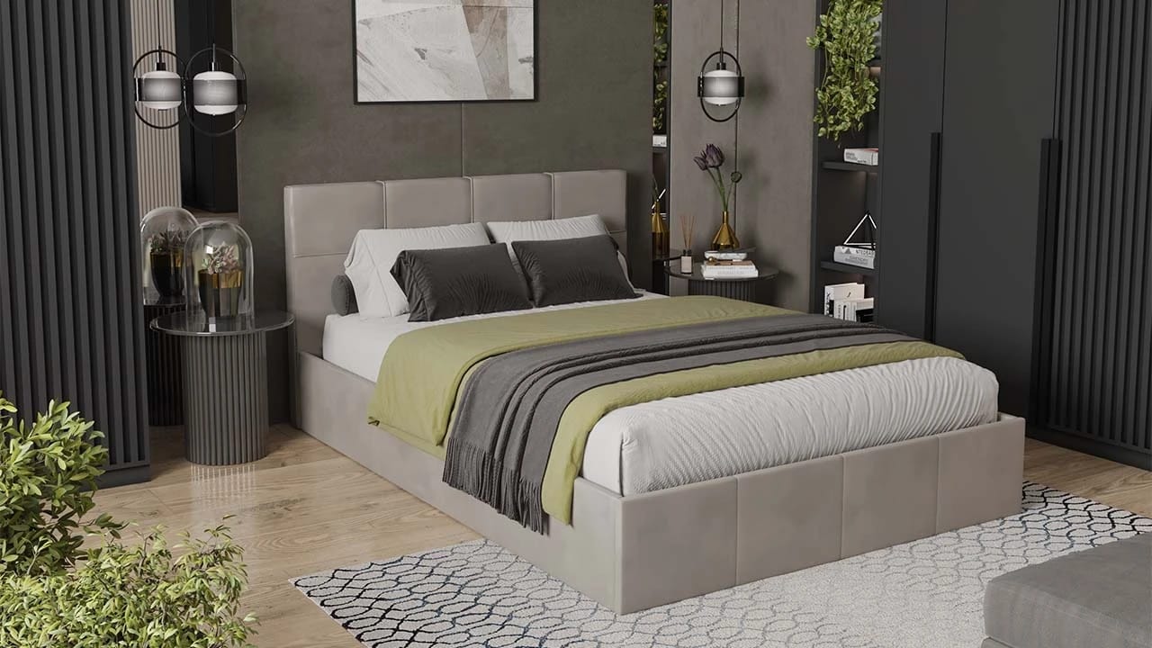 ЛОРА (Велюр Confetti Smoke) - фото 5