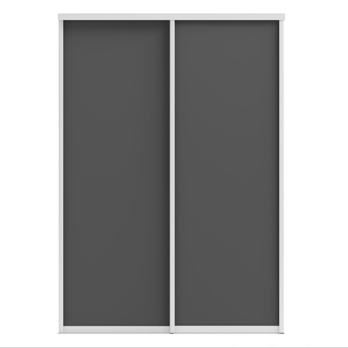 ОРИОН (ЛДСП) (графит/профиль С хром) - фото 1