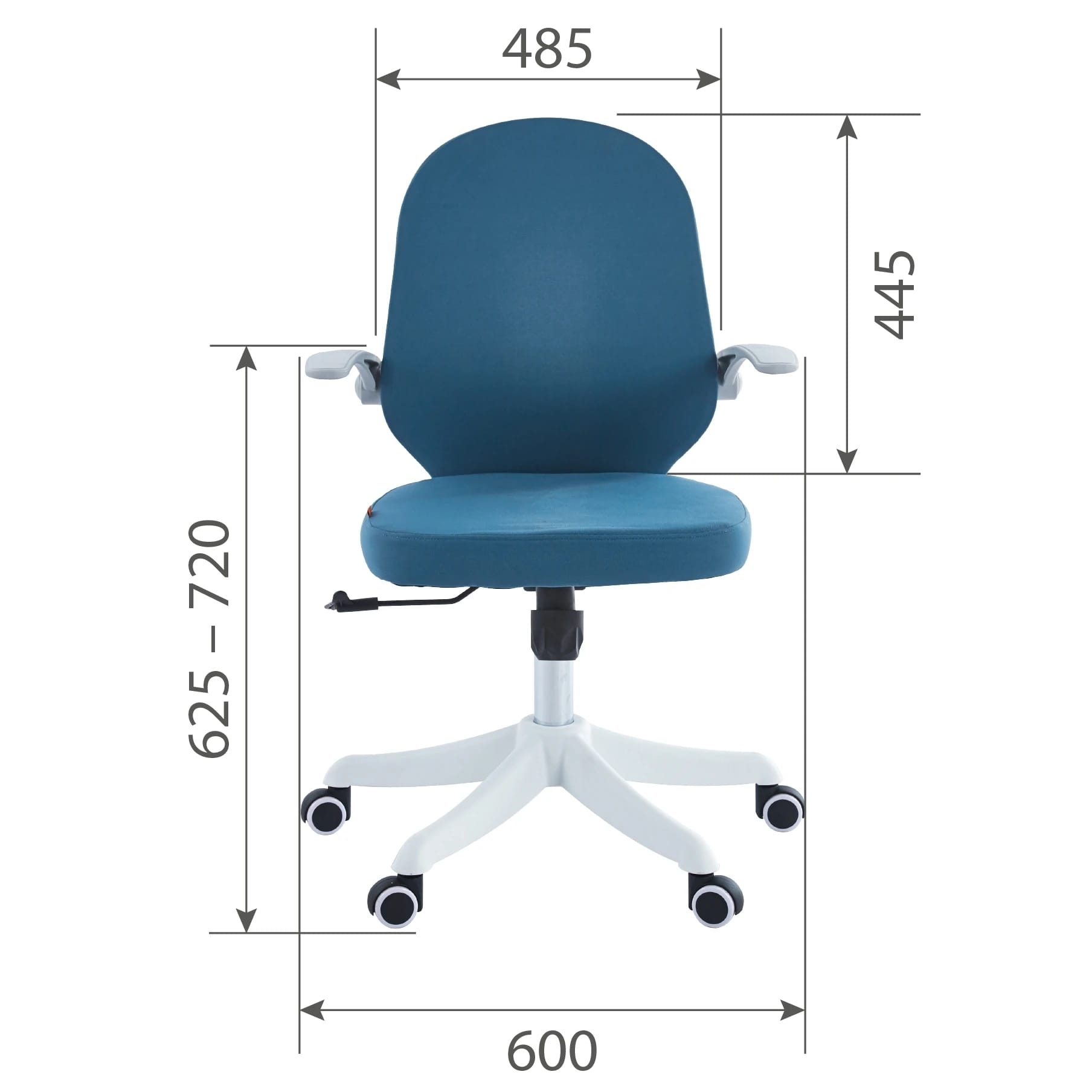 CHAIRMAN CH 107 (голубой) - фото 7