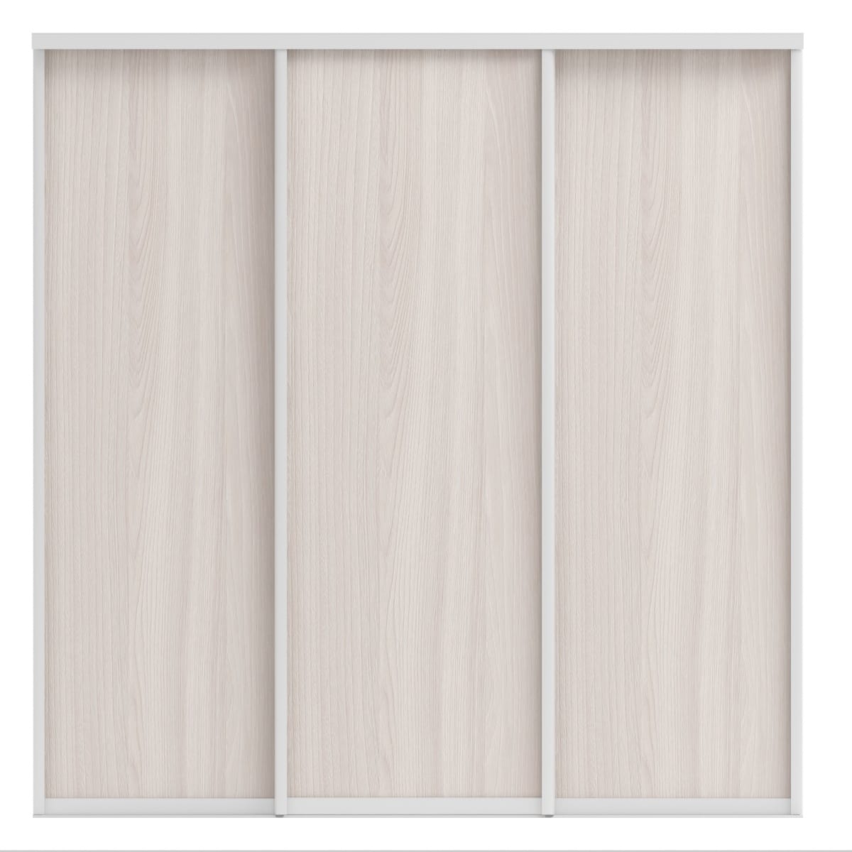 ОРИОН (ЛДСП) (ясень светлый/профиль С хром) - фото 1