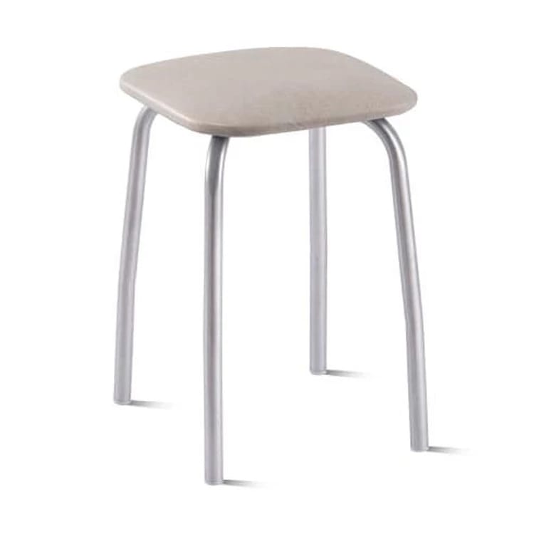 КУХОННЫЙ (сиденье:ВИК 627/84 (светло-серый)/каркас:алюминий (светло-серый)) - фото 1