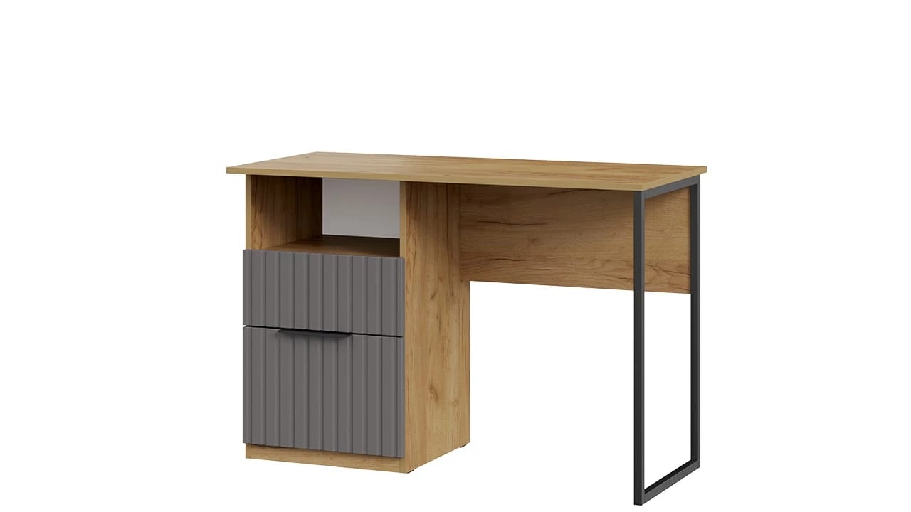 ХИЛТОН (дуб крафт золотой/графит матовый) - фото 1