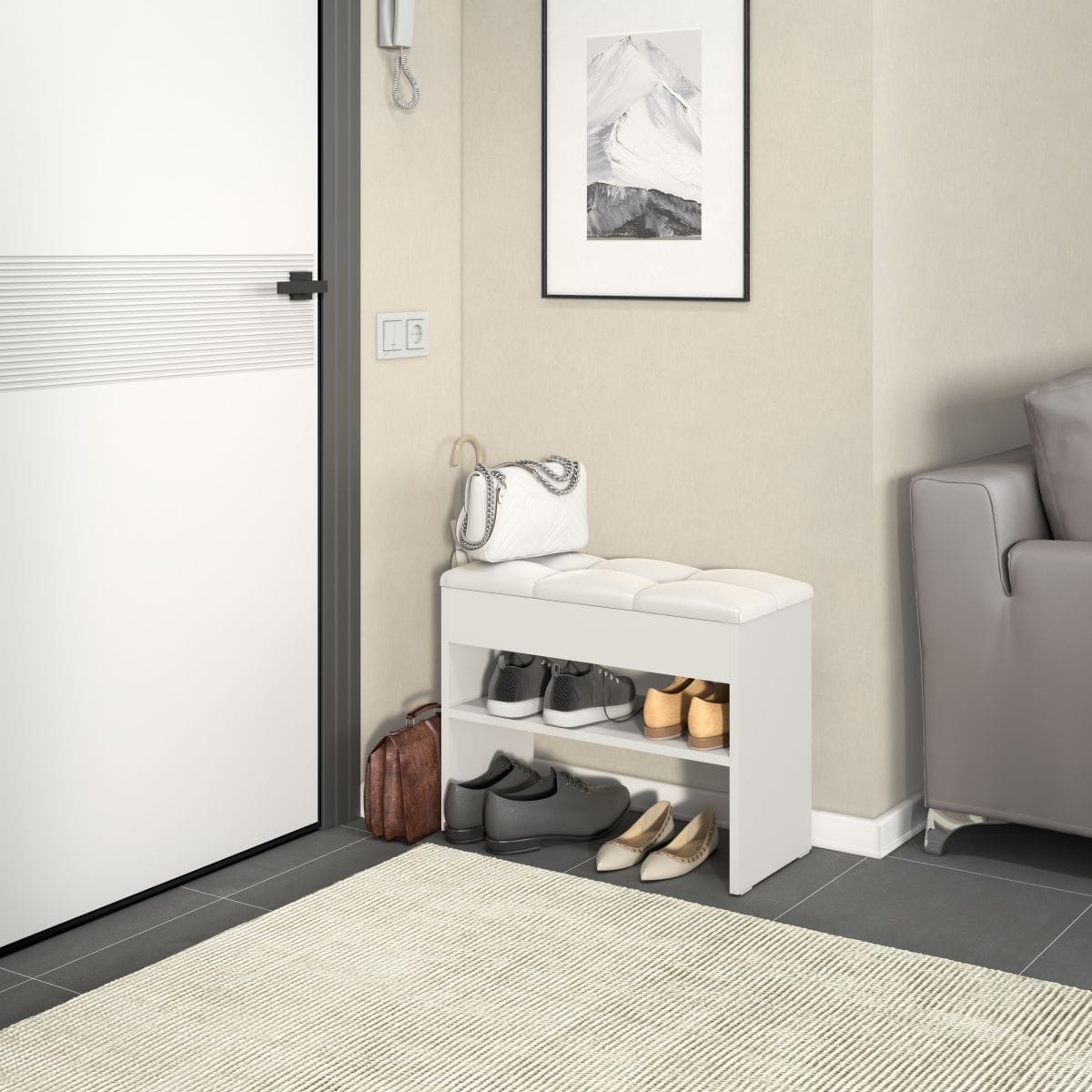 ЛЕССИ-М (Белое/Б.милк) - фото 1