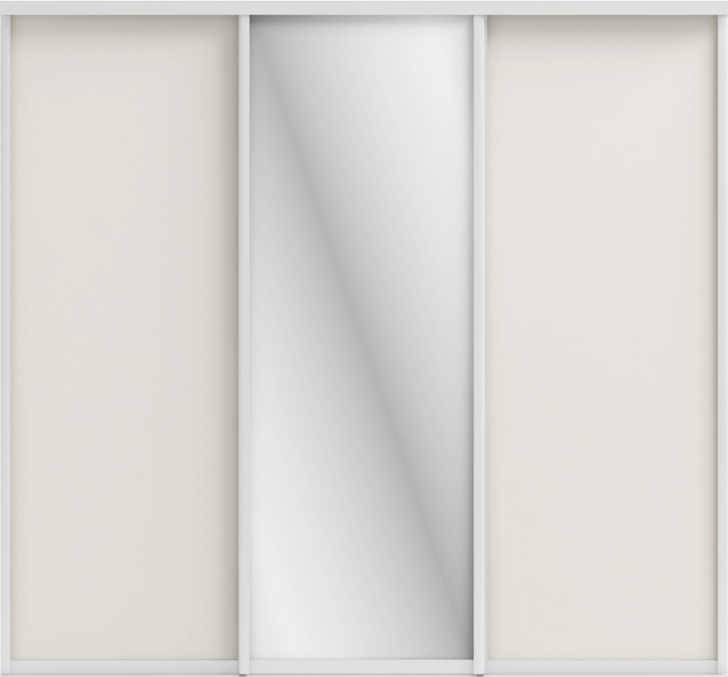 ОРИОН (ЗЕРКАЛО/ЛДСП) (тэффи (легкий шелк)/профиль С хром) - фото 1