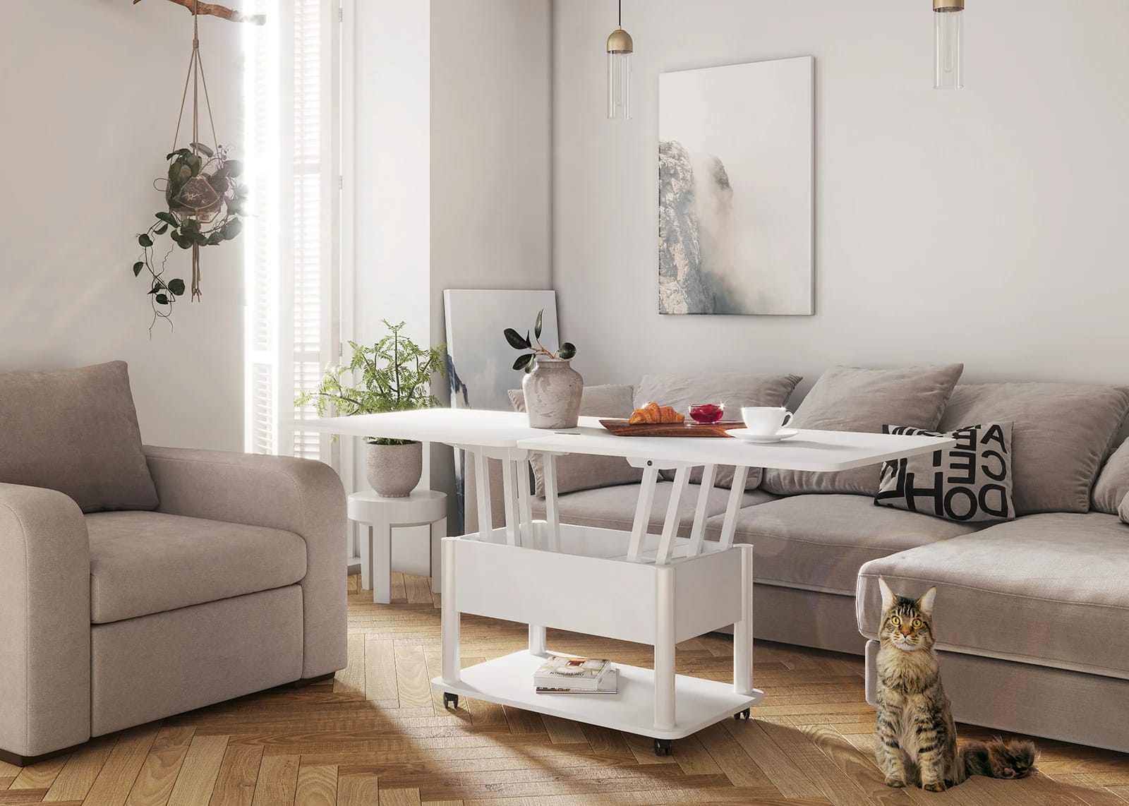 ДЕБЮТ 3 (белый/ножки белые) - фото 6