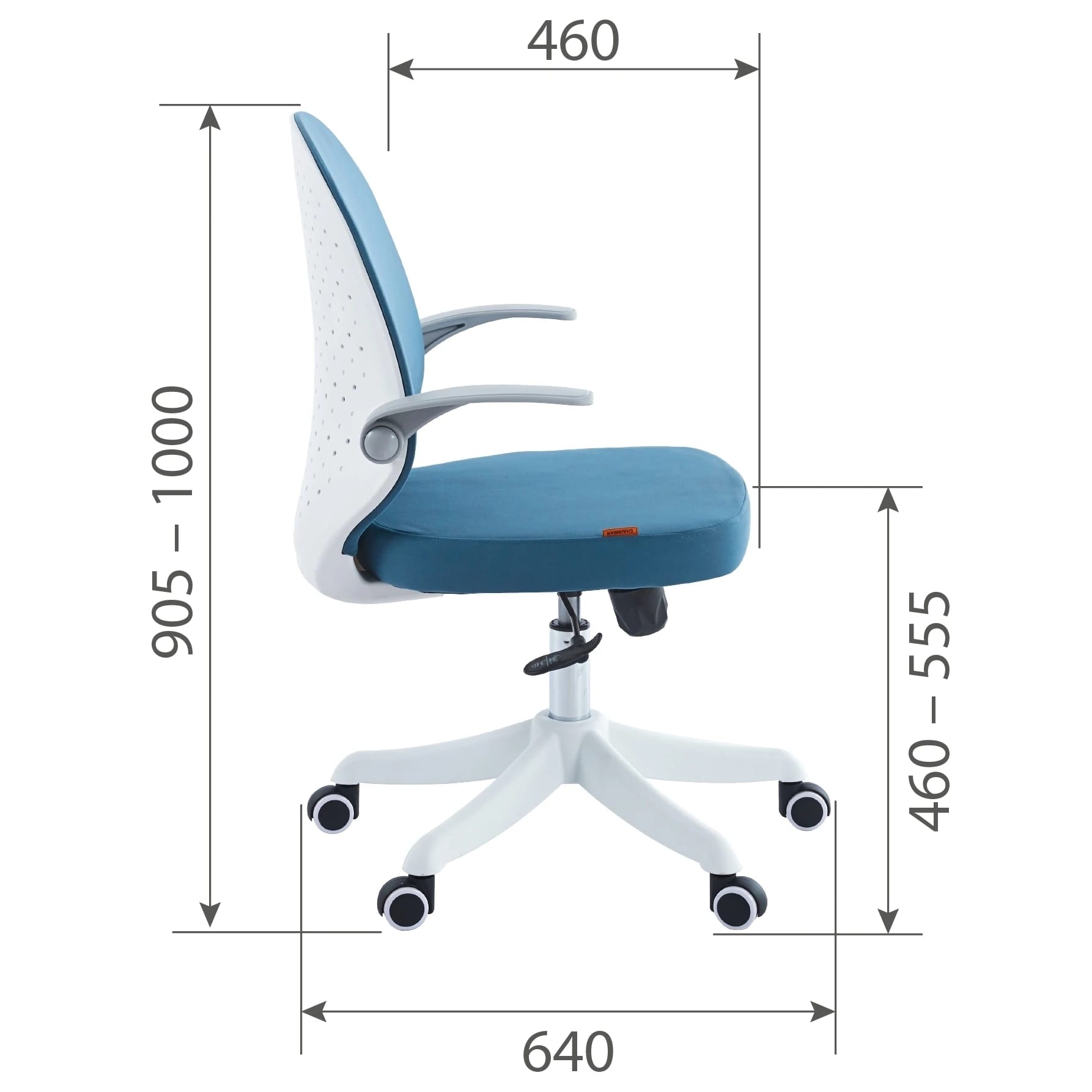 CHAIRMAN CH 107 (голубой) - фото 6